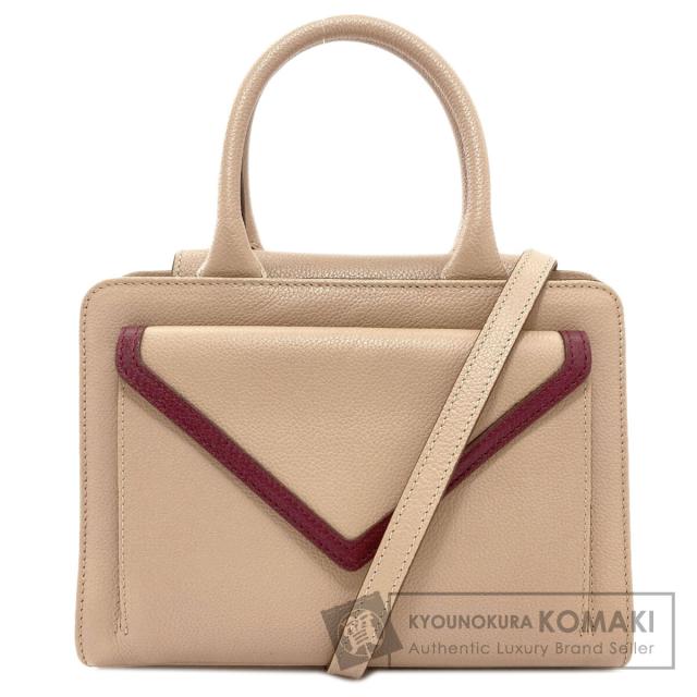 モラビト MORABITO 2WAY ハンドバッグ レザー レディース 中古