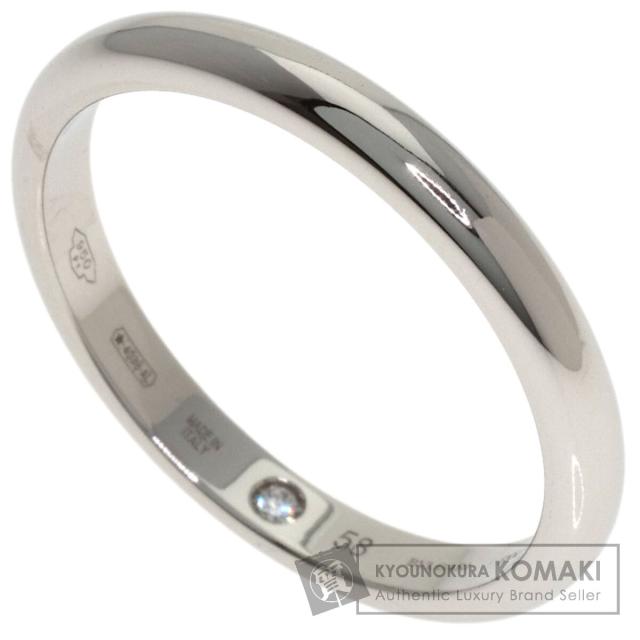 ブル小峡谷 BVLGARI  フェディ 下穿き石ころ 金剛石 #58  輪っか・指環 プラチナPT950 中古