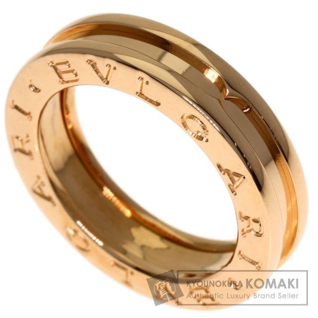 ブルガリ BVLGARI B-zero1 ビーゼロワン 1バンド #48 リング・指輪 K18ピンクゴールド 中古