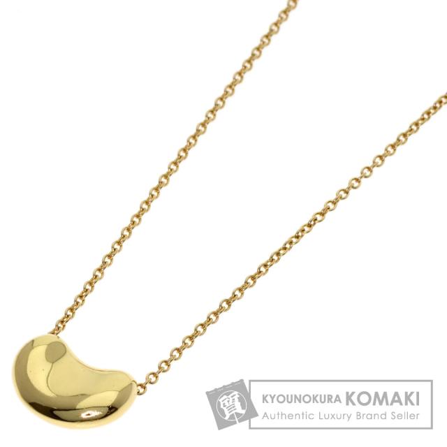 ティファニー TIFFANY&Co.  食用豆  首飾り K18黄色ゴールド レディース  中古