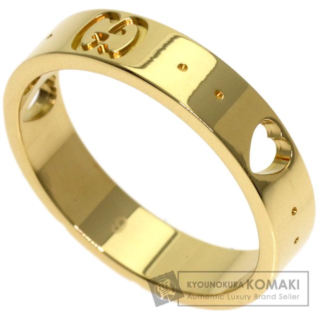 グッチ GUCCI アイコン アムール #9 リング・指輪 K18イエローゴールド レディース 中古 58,135円