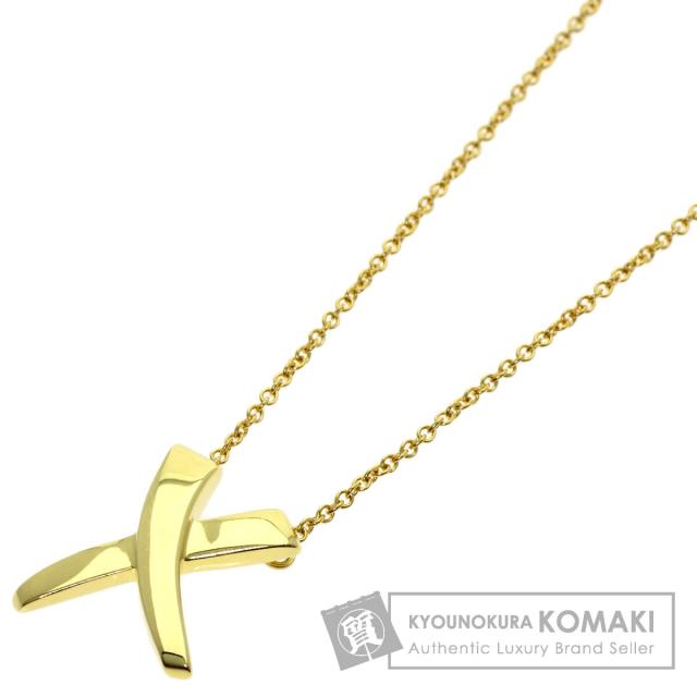 ティファニー TIFFANY&Co.  口付け  首飾り K18黄色ゴールド レディース  中古