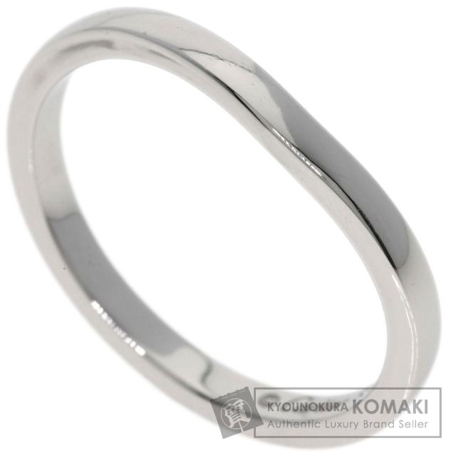 カルティエ CARTIER バレリーナ カーブ #53 リング・指輪 プラチナPT950 レディース 中古