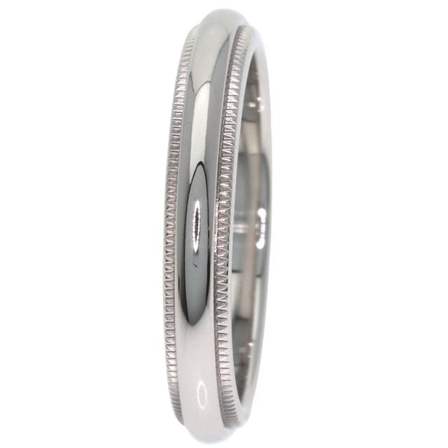 ティファニー TIFFANY&amp;Co.  ミルグレイン  輪っか・指環 プラチナPT950 レディース  中古