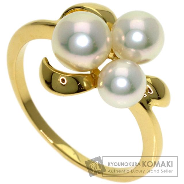 ミキモト MIKIMOTO パール 真珠 リング・指輪 K18イエローゴールド レディース 中古 56,320円