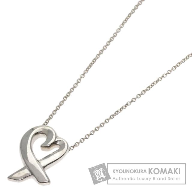 ティファニー TIFFANY&Co. ラビングハート ネックレス シルバー レディース 中古 11,847円