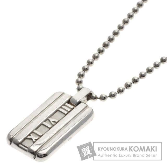ティファニー TIFFANY&Co. アトラスタグ ネックレス シルバー レディース 中古