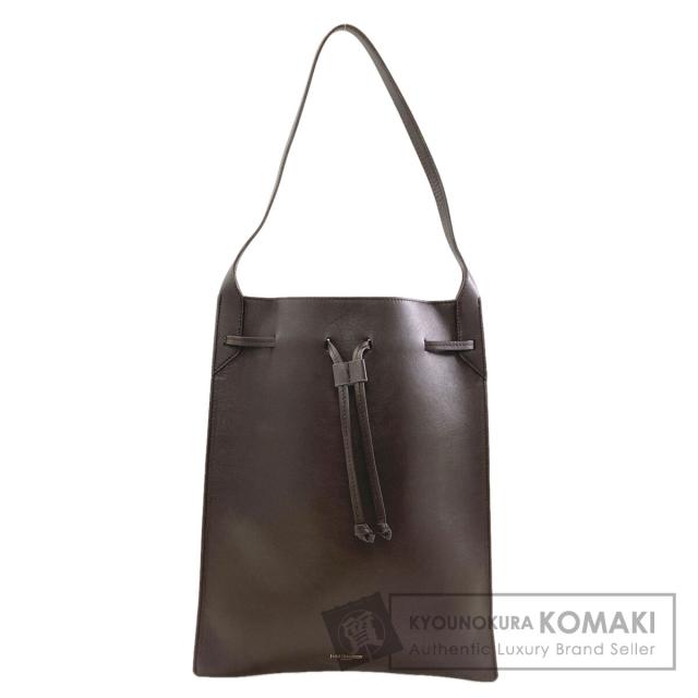 ジェイアンドエムデヴィッドソン J&M Davidson ロゴ トートバッグ レザー レディース 中古