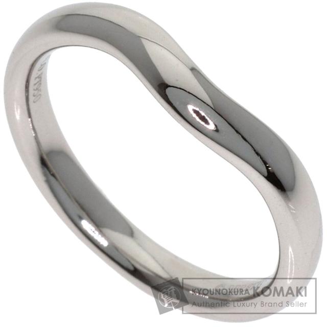 ティファニー TIFFANY&Co. カーブド バンド リング・指輪 プラチナPT950 レディース 中古