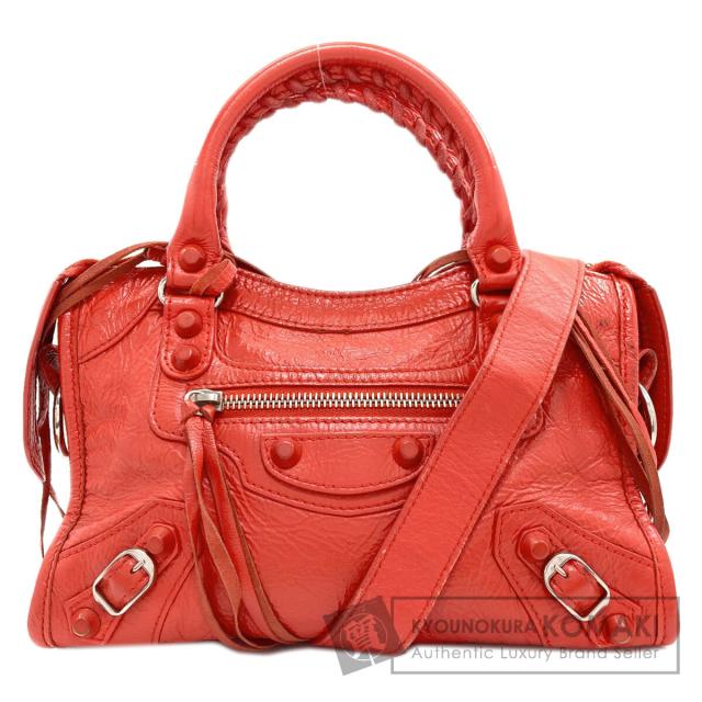バレンシアガ BALENCIAGA 300295 クラシック ミニシティ 2WAY ハンドバッグ カーフ レディース 中古 104,819円