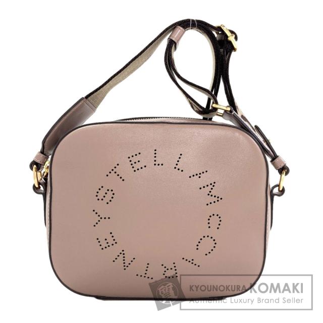 ステラマッカートニー Stella McCartney ロゴ ショルダーバッグ ポリエステル レディース 中古