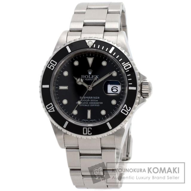 ロレックス ROLEX 16610T サブマリーナ デイト 腕時計 ステンレススチール SS メンズ 中古