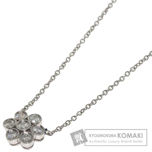 ティファニー TIFFANY&Co. ガーデンフラワー ダイヤモンド ネックレス プラチナPT950 中古 76,390円