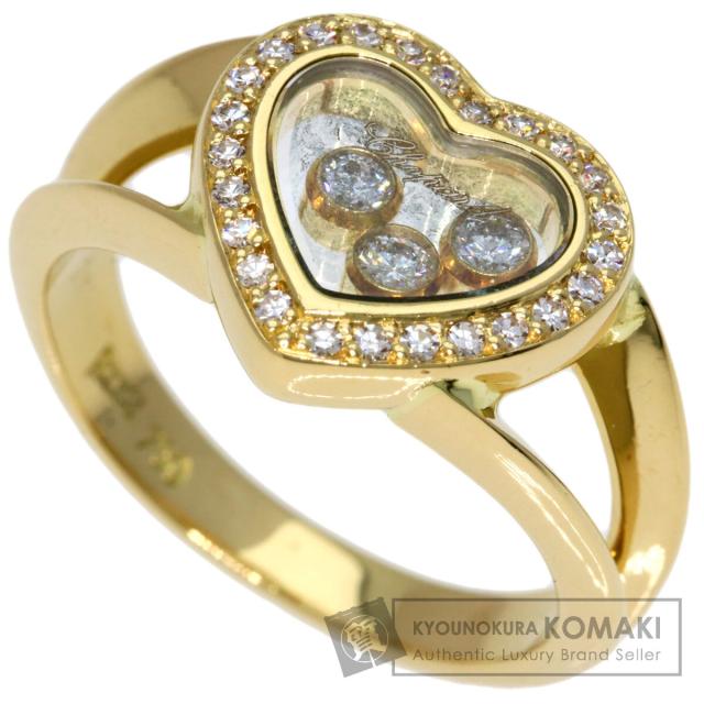 ショパール Chopard ハッピーダイヤモンド リング・指輪 K18イエローゴールド レディース 中古 133,590円