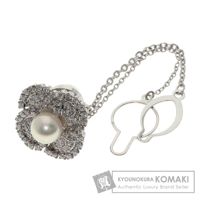 ミキモト MIKIMOTO パール 真珠 タイタック タイピン K14ホワイトゴールド メンズ 中古 138,885円