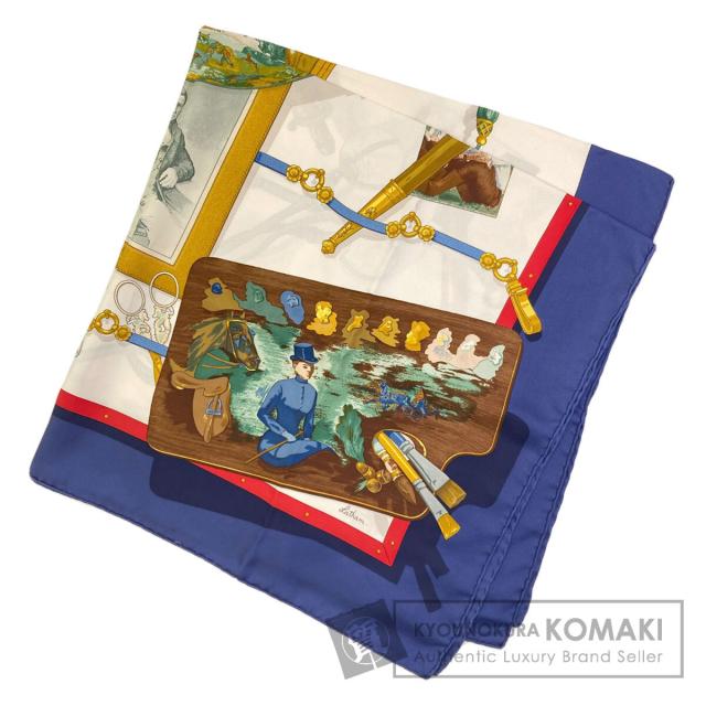 エルメス HERMES カレ90 エルメスの思い出 スカーフ シルク レディース 中古