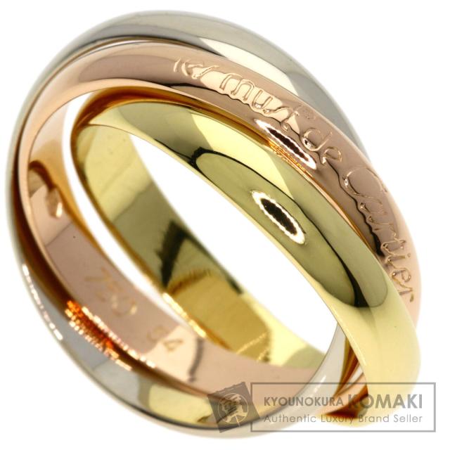 カルティエ CARTIER トリニティ #54 リング・指輪 K18イエローゴールド レディース 中古 154,775円