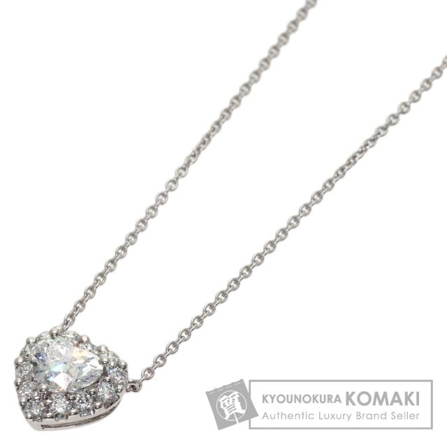 グラフ GRAFF アイコン ハートシェイプ ダイヤモンド ネックレス K18ホワイトゴールド 中古 1,600,720円