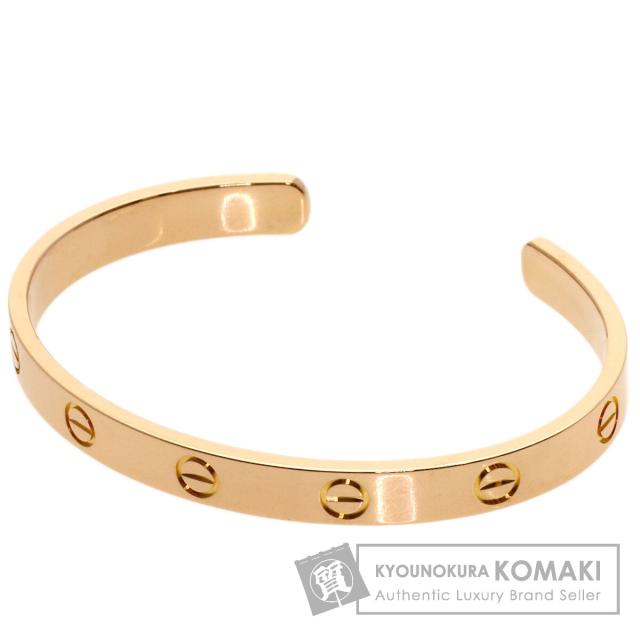 カルティエ CARTIER オープン ラブブレス #17 ブレスレット K18ピンクゴールド レディース 中古 418,424円