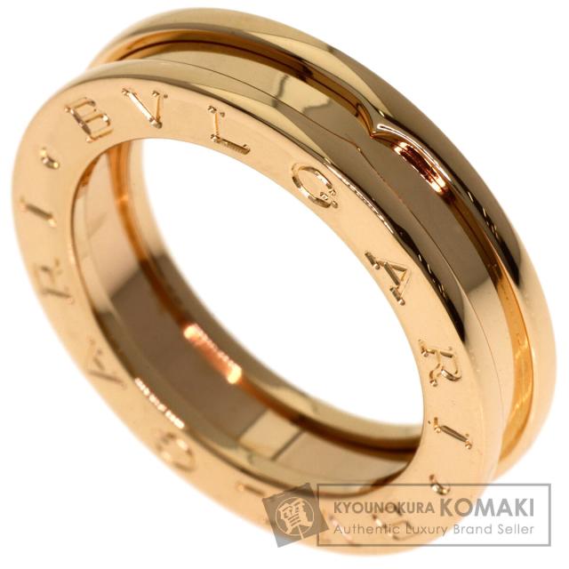 ブルガリ BVLGARI B-zero1 ビーゼロワン 1バンド #50 リング・指輪 K18ピンクゴールド 中古