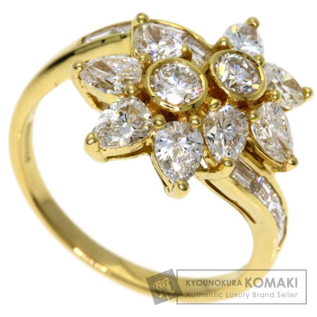 モワード MOUAWAD ダイヤモンド リング・指輪 K18イエローゴールド レディース 中古 93,869円