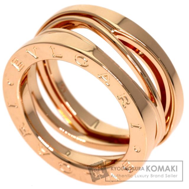 ブルガリ BVLGARI B-zero1 ビーゼロワン レジェンド #51 リング・指輪 K18ピンクゴールド 中古