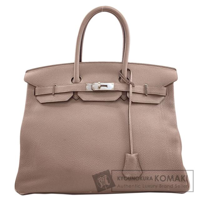 エルメス HERMES バーキン35 シルバー金具 ハンドバッグ トゴ レディース 中古