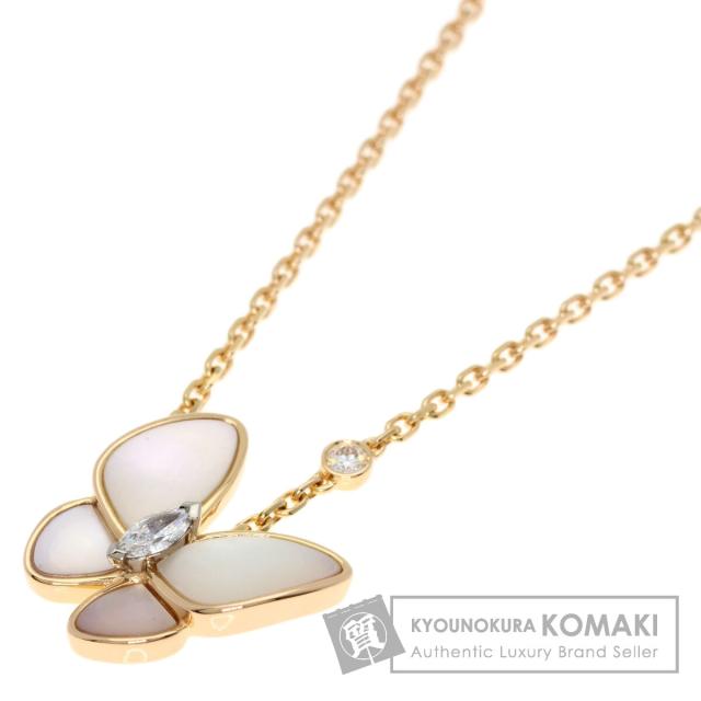 ヴァンクリーフ＆アーペル Van Cleef & Arpels ドゥ パピヨン ダイヤモンド ホワイトシェル 中古 422,780円