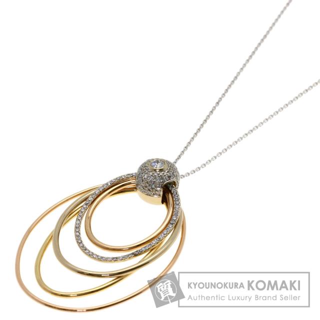 フォーエバーマーク FOREVERMARK ミルモア ビッグサークル ダイヤモンド ネックレス 中古 230,400円
