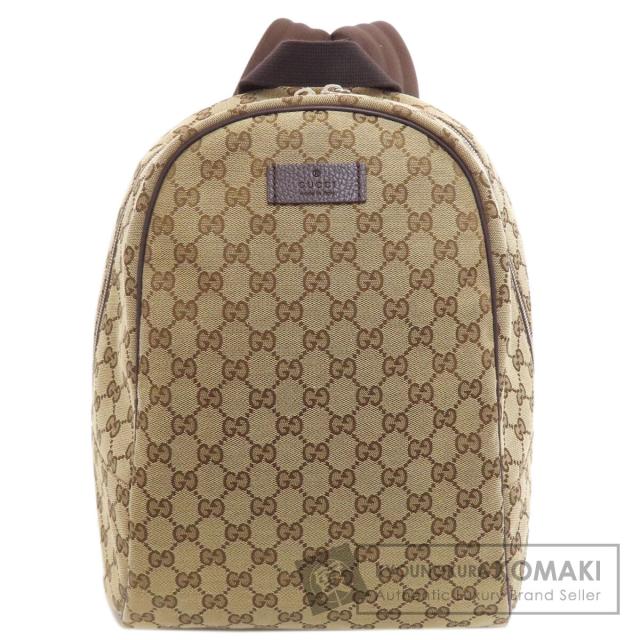 グッチ GUCCI 449906 アウトレット GG リュック・デイパック キャンバス レディース 中古