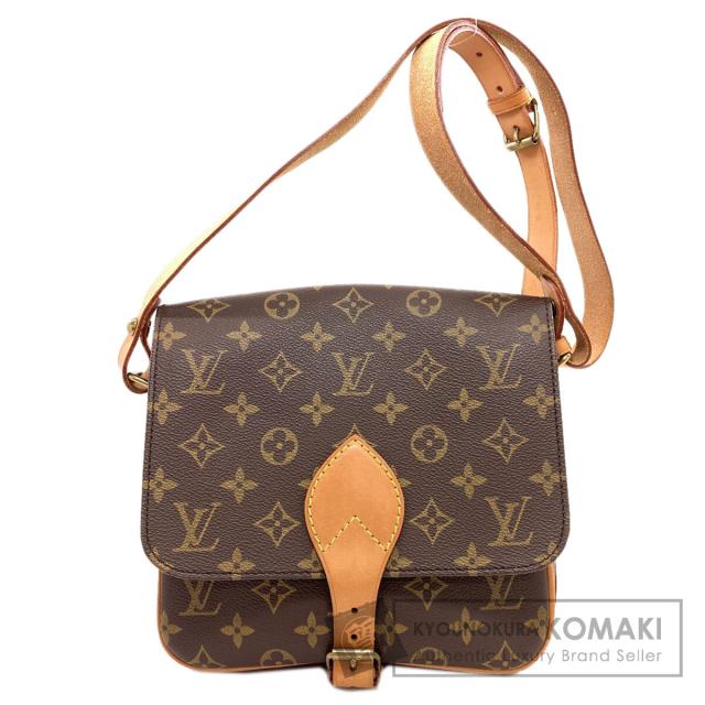 ルイヴィトン LOUIS VUITTON M51253 カルトシエール ショルダーバッグ モノグラムキャンバス 中古