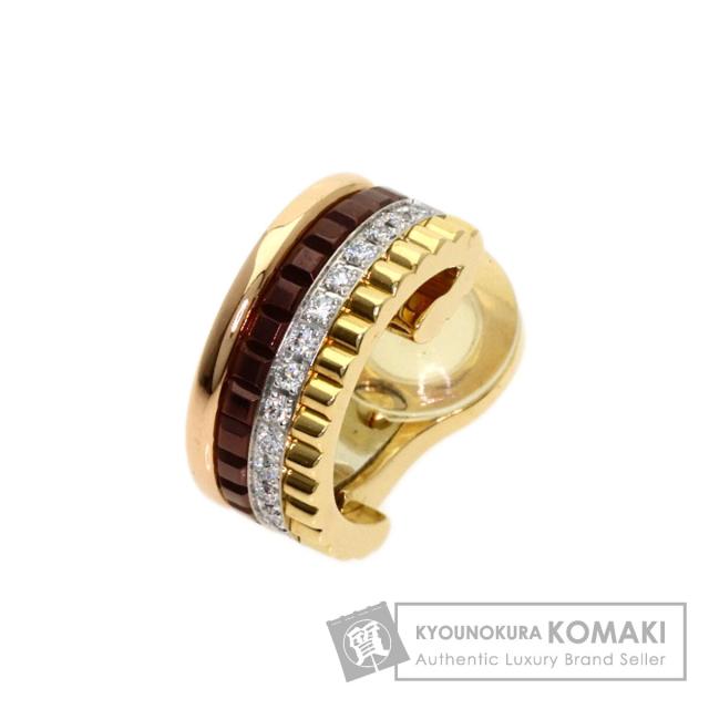 ブシュロン Boucheron キャトル クラシック ダイヤモンド 片方のみ イヤリング 中古