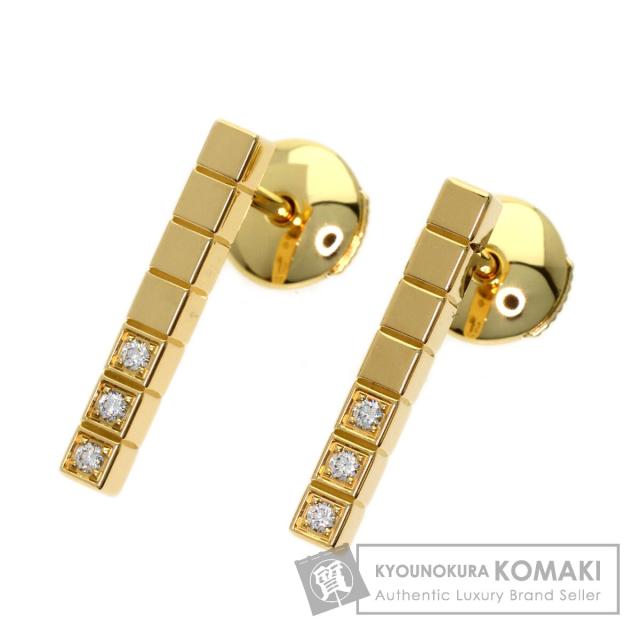 ショパール Chopard アイスキューブ ハーフセット ダイヤモンド 837702 ピアス 中古