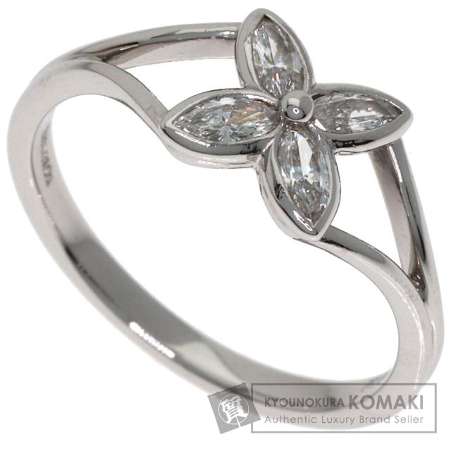 ティファニー TIFFANY&Co. ビクトリア ダイヤモンド リング・指輪 プラチナPT950 レディース 中古