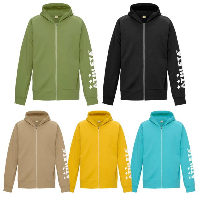 アスレタ ジュニア スウェット ZIP パーカー サッカー フットサル ウェア （ATHLETA2025FW） 03402J