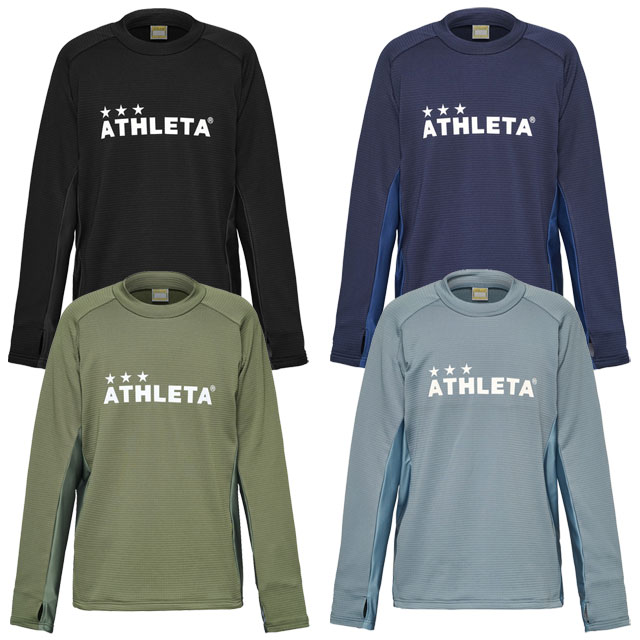 20％OFF！ アスレタ サッカー フットサル トレーニングウェア グリッド起毛TRシャツ 【ATHLETA2024FW】 04160の通販は 5,720円