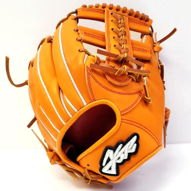 YSF硬式野球用レザーグローブ 黒/茶 野球 ファイヤーズ 硬式グローブ グラブ 高校野球対応 日本製