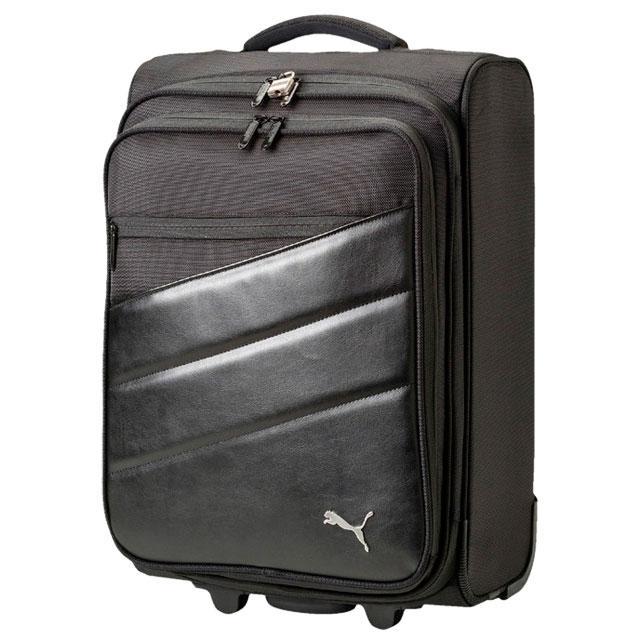 【プーマ】 サッカー フットサル かばん バッグ トローリーバッグ 約33L 遠征 合宿 キャスター付き ブラック  072373-01
