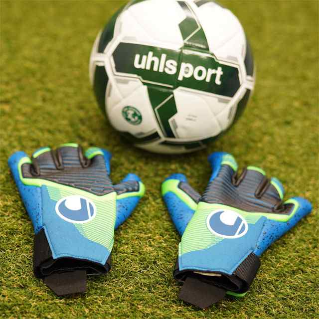 ウールシュポルト】 サッカー キーパーグローブ アクアグリップ ハーフ