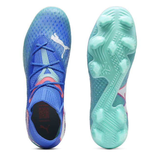 39％OFF！ プーマ サッカースパイク フューチャー 7 アルティメット FG/AG (LONG PILE) ブルーメイジング 天然芝 人工芝 【PUMA2024Q3】 107916-01_3