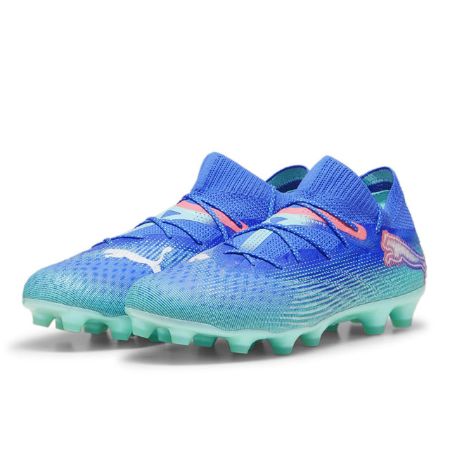 43％OFF！ プーマ サッカースパイク フューチャー 7 アルティメット HG/AG ブルーメイジング 土 人工芝 【PUMA2024Q3】 107921-01