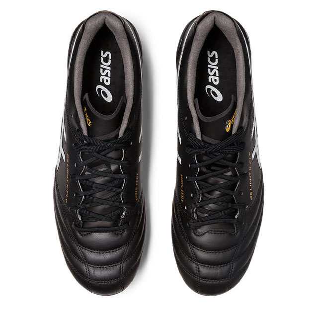 【アシックス】 サッカースパイク DSライト X-FLY 5 ブラック ホワイト カンガルー革 天然芝 人工芝 土 【asics2023Q1】  1101A047-001｜au PAY マーケット