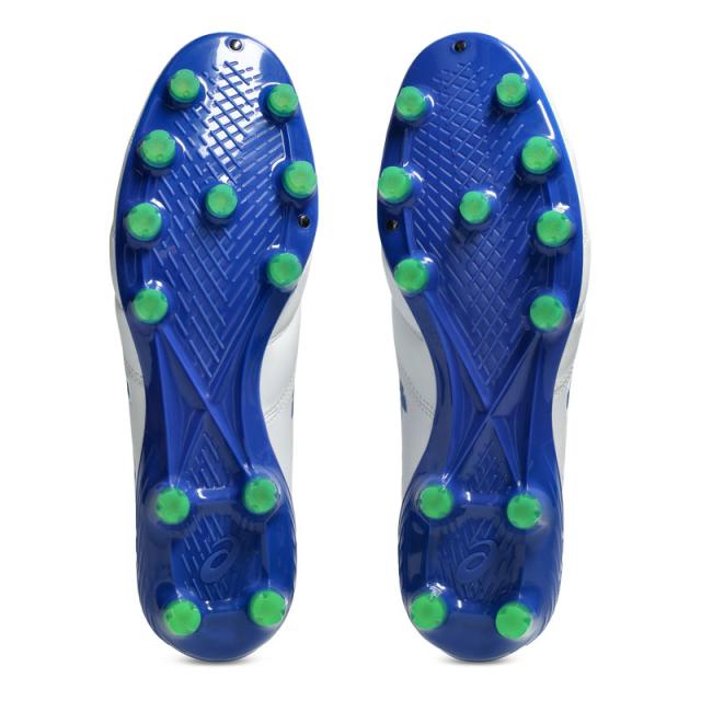 アシックス DSライト X-FLY 6 ホワイト アシックスブルー 土 人工芝 天然芝 asics2026Q1 1101A076-102_3