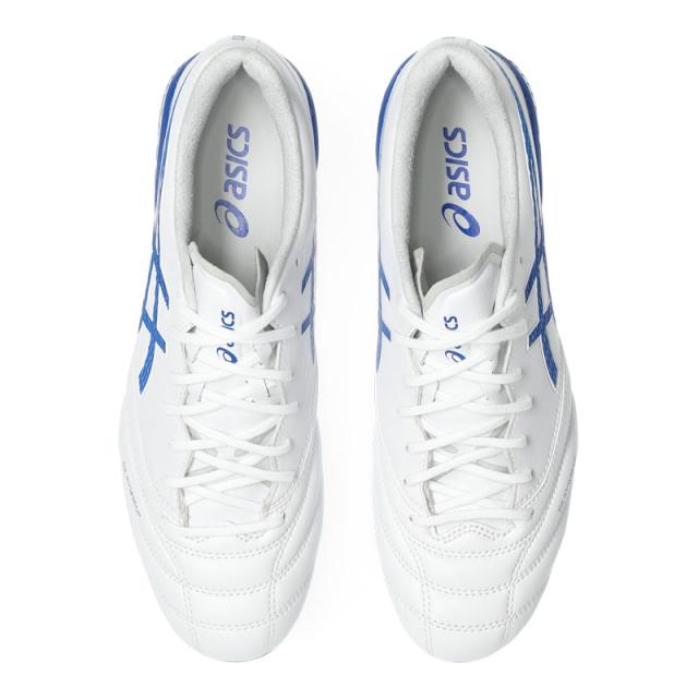 アシックス DSライト X-FLY 6 ホワイト アシックスブルー 土 人工芝 天然芝 asics2026Q1 1101A076-102_4