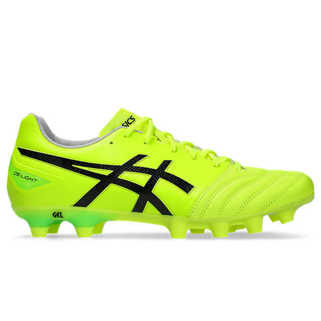 アシックス サッカースパイク DSライト PRO WIDE イエロー ブラック 土 人工芝 天然芝 （asics2025Q1） 1103A110-750_1