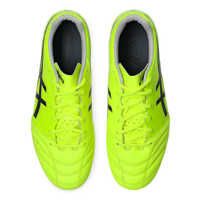 アシックス サッカースパイク DSライト PRO WIDE イエロー ブラック 土 人工芝 天然芝 （asics2025Q1） 1103A110-750_4