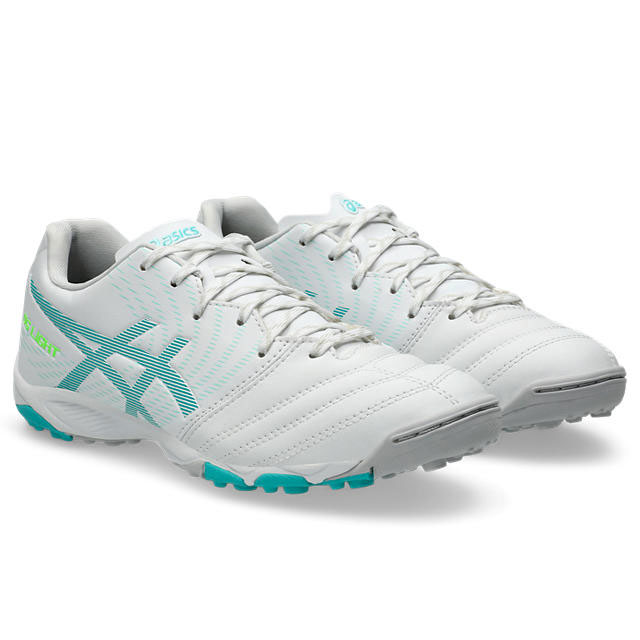アシックス サッカー フットサル ターフシューズ ジュニア DSライト JR GS TF ホワイト シーグラス トレシュー 【asics2024Q3】 1104A053-100の通販は 5,834円