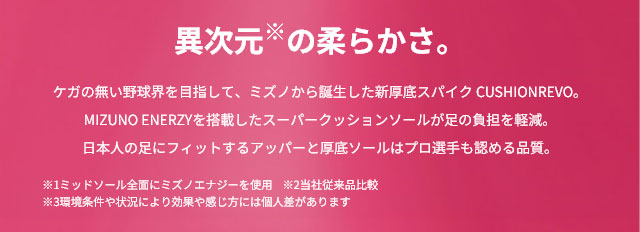 ミズノ 埋め込み金具スパイク クッションレボ プロ ミズノプロ CUSHION REVO 24SS 野球スパイク 白スパイク ネイビー レッド 一般 大人 11GM2430 11GM243001 11GM243014 11GM243062 ※P革取付け不可