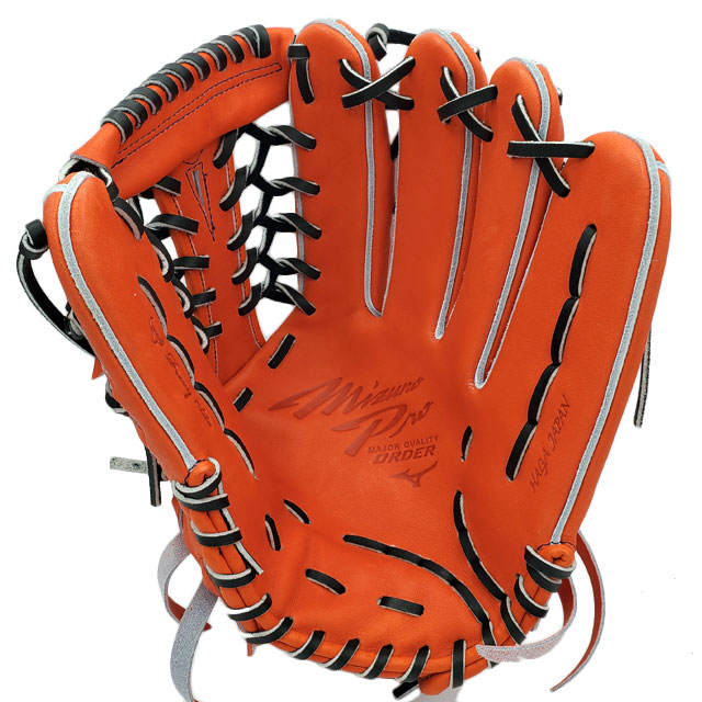 Mizuno プロ仕様 オレンジレザー 硬式グローブ　イチローモデル 新作入荷，新作登場 ミズノプロ オーダー 硬式用グラブ イチローモデル