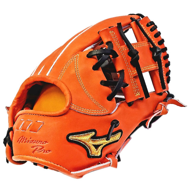 ミズノ 硬式グラブ ミズノプロ BSS 5DNAテクノロジー スポサクオリジナルチョイス スポサクLチョイス 野球 グローブ 限定 一般 大人 【硬式内野手用(センターポケット普通)：サイズ9】 1AJGH28213-52(金茶)09(芯通し)